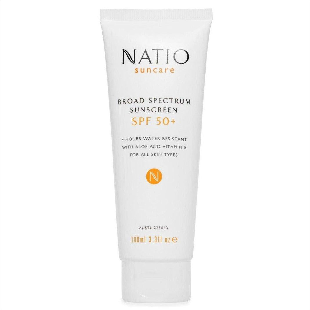 Natio Broad Spectrum Sunscreen SPF 50+ 100ml