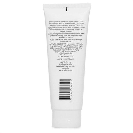 Natio Broad Spectrum Sunscreen SPF 50+ 100ml - Cosmetics Fragrance Direct-9316542134525