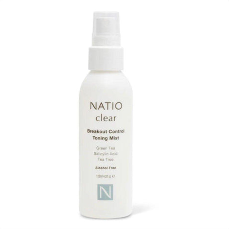Natio Clear Breakout Control Toning Mist 125ml - Cosmetics Fragrance Direct-9316542146771