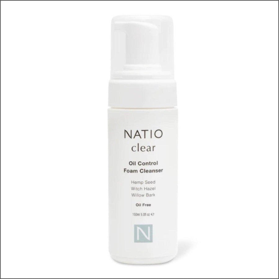 Natio Clear Oil Control Foam Cleanser 150ml - Cosmetics Fragrance Direct-9316542146764