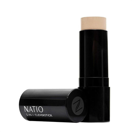 Natio Cleverstick 2-in-1 - Light 15g - Cosmetics Fragrance Direct-9316542143176