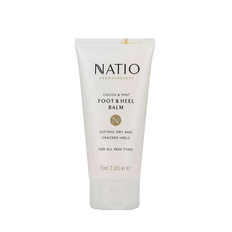 Natio Cocoa & Mint Foot & Heel Balm 75ml - Cosmetics Fragrance Direct-48433460