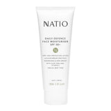 Natio Daily Defence Face Moisturiser SPF 50+ 100ml - Cosmetics Fragrance Direct-9316542134648