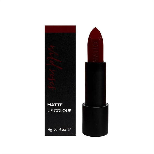 Natio Damask Rose Wild Roses Matte Lip Colour - Cosmetics Fragrance Direct-9316542146153