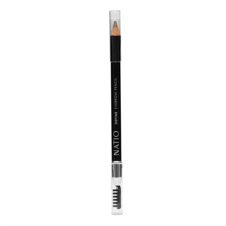 Natio Define Eye Brow Pencil Light Brown 1.2g - Cosmetics Fragrance Direct-9316542126063