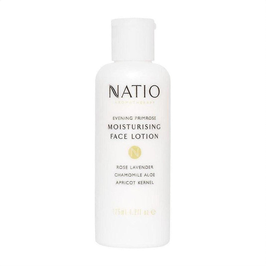 Natio Evening Primrose Moisturising Face Lotion 125ml - Cosmetics Fragrance Direct-9316542111458