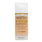 Natio Flawless Foundation SPF 15 Light Honey 30ml - Cosmetics Fragrance Direct-9316542130916