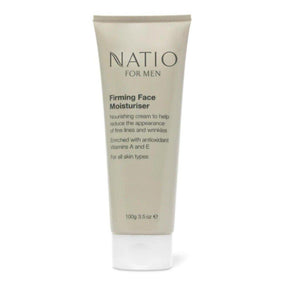 Natio For Men Firming Face Moisturiser 100g - Cosmetics Fragrance Direct-9316542116569