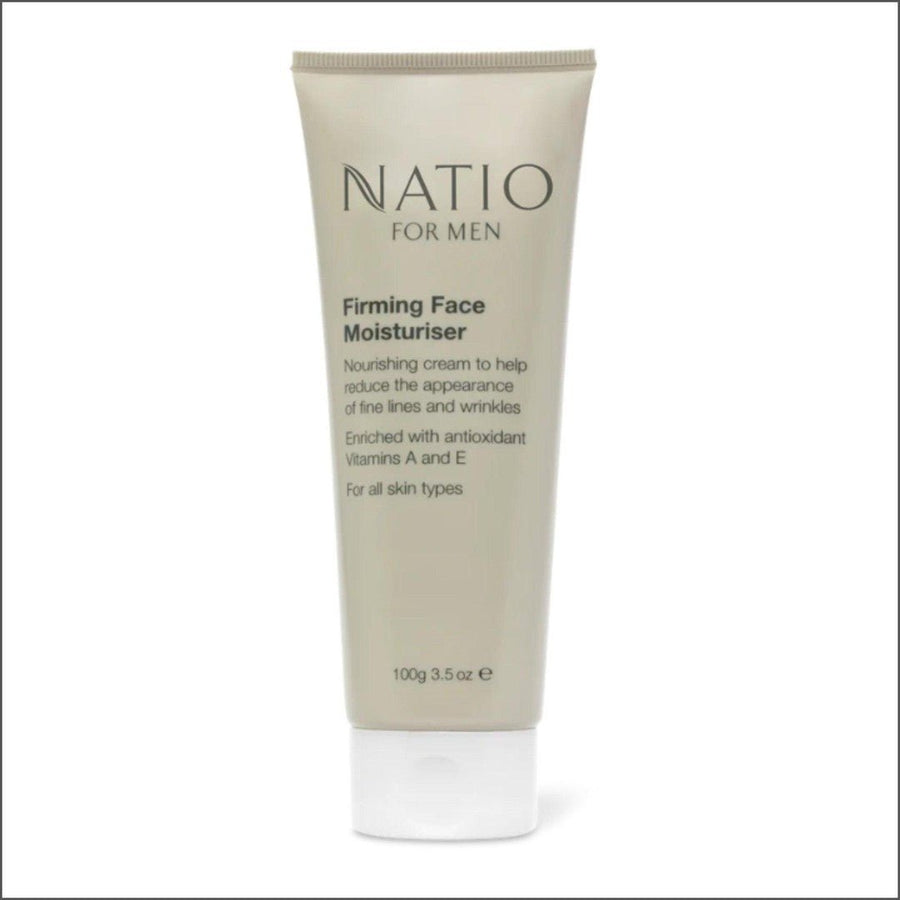 Natio For Men Firming Face Moisturiser 100g - Cosmetics Fragrance Direct-9316542116569