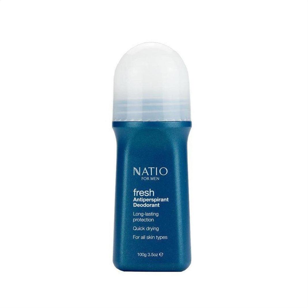 Natio For Men Fresh Antiperspirant Deodorant 100g - Cosmetics Fragrance Direct-45130036