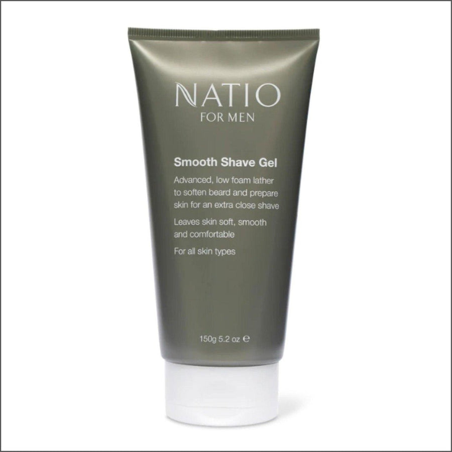 Natio For Men Smooth Shave Gel 150g - Cosmetics Fragrance Direct-9316542116538