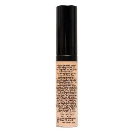 Natio Full Coverage Concealer Medium Dark 12ml - Cosmetics Fragrance Direct-9316542146702