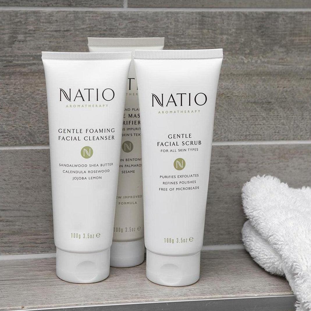 Natio Gentle Facial Scrub 100g - Cosmetics Fragrance Direct-9316542110222