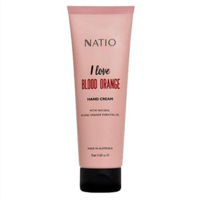 Natio I Love Blood Orange Hand Cream 75ml - Cosmetics Fragrance Direct-9316542149376