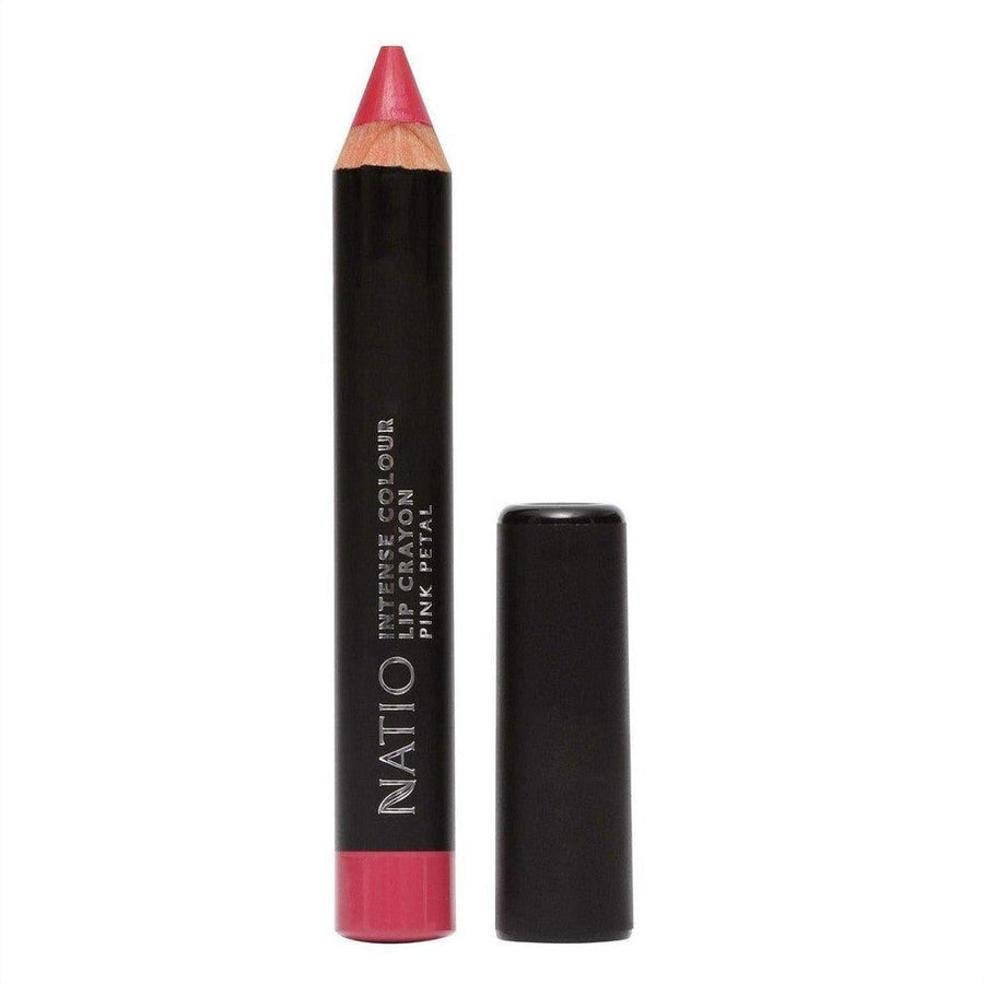 Natio Intense Colour Lip Crayon Pink Petal 2.68g - Cosmetics Fragrance Direct-9316542140953