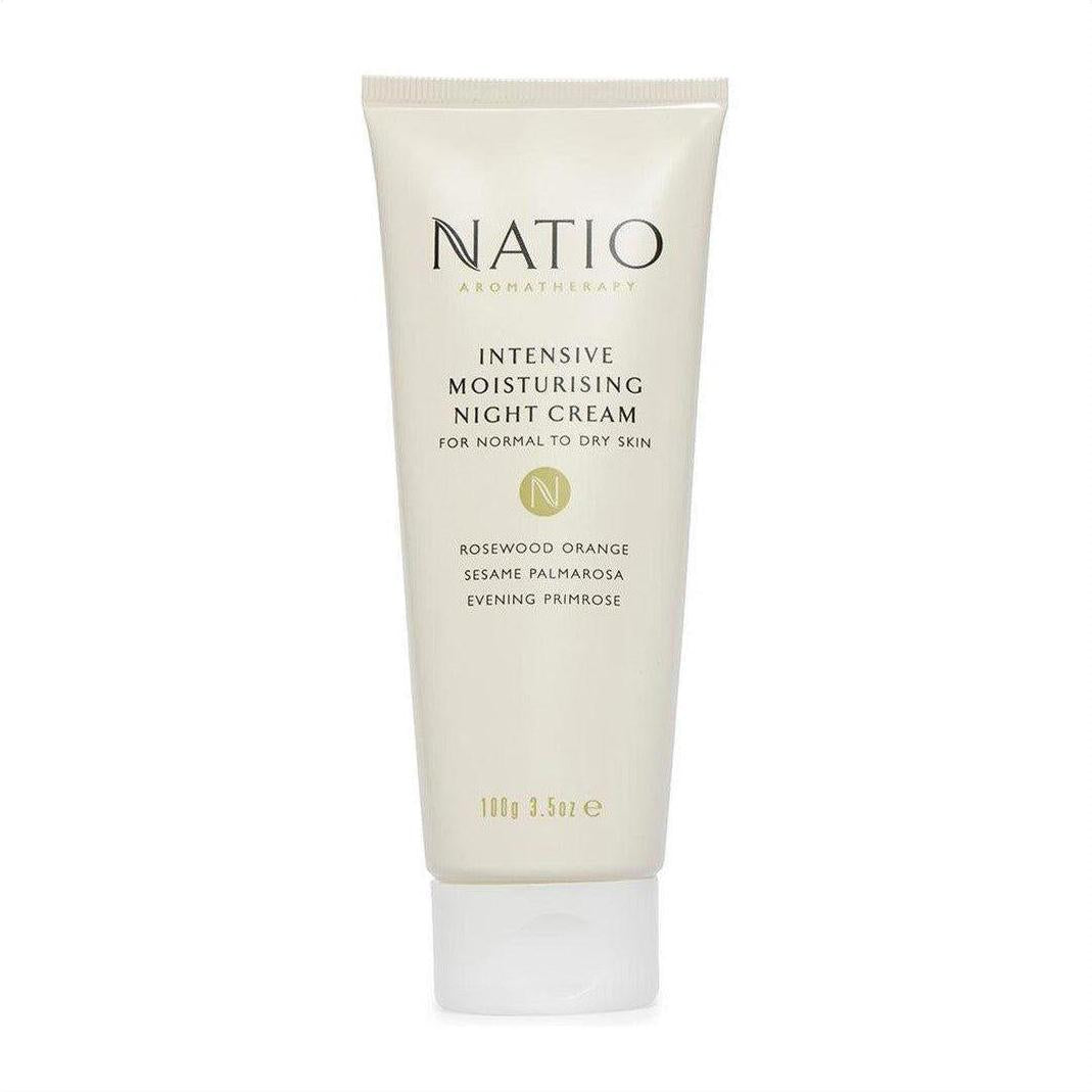 Natio Intensive Moisturising Night Cream 100g - Cosmetics Fragrance Direct-9316542111496