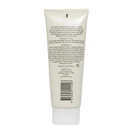 Natio Intensive Moisturising Night Cream 100g - Cosmetics Fragrance Direct-9316542111496