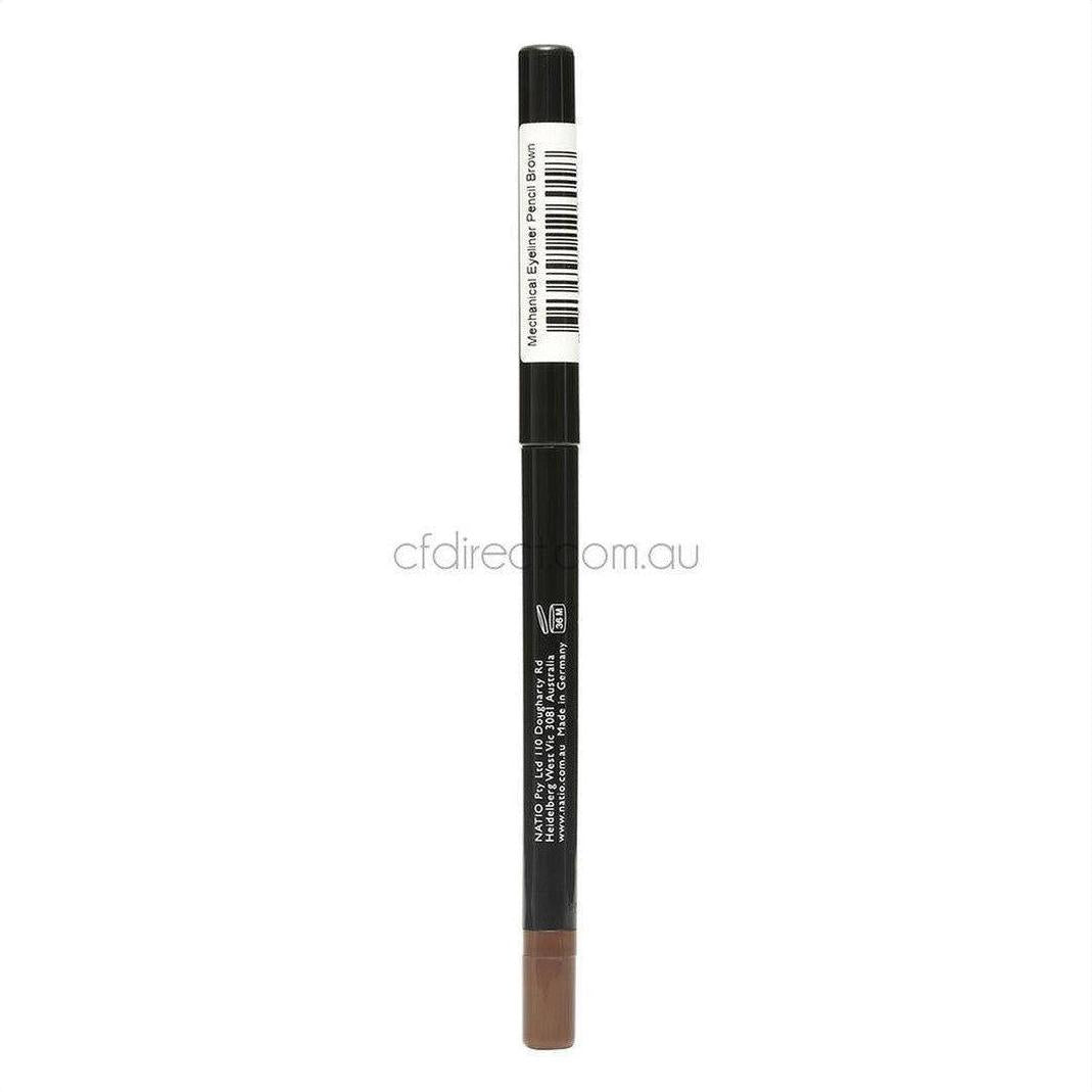 Natio Long Lasting Eye Liner Brown 0.3g - Cosmetics Fragrance Direct-9316542126018