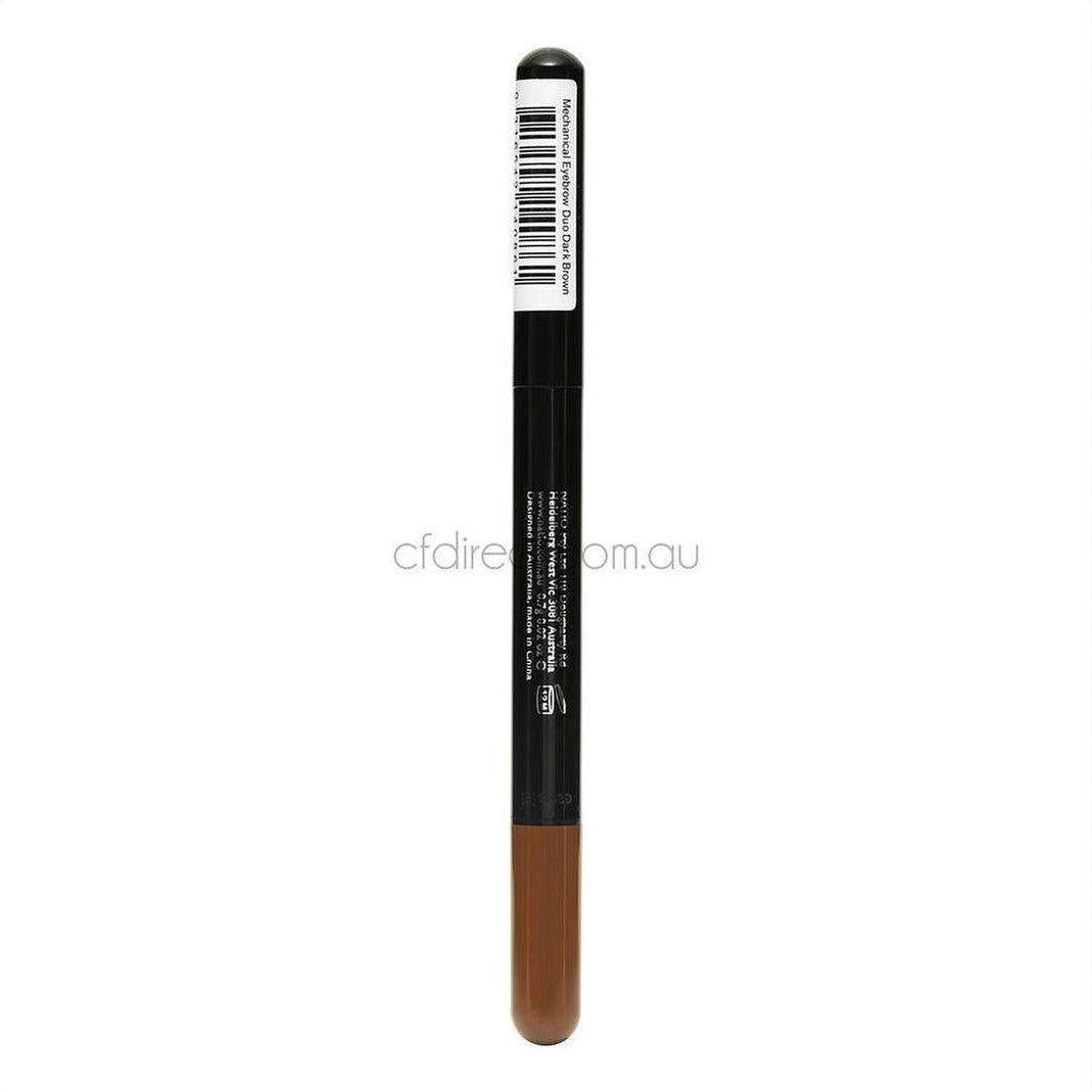 Natio Mechanical Eyebrow Duo Medium Brown 0.7g - Cosmetics Fragrance Direct-9316542140854
