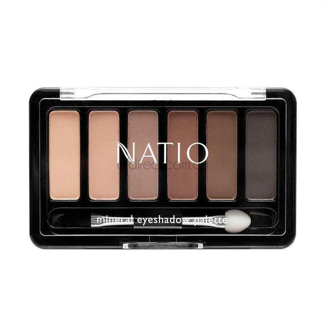 Natio Mineral Eyeshadow Palette Nudes 6g - Cosmetics Fragrance Direct-9316542140847