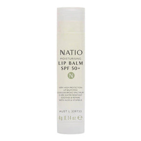 Natio Moisturising Lip Balm SPF 50+ 4g - Cosmetics Fragrance Direct-9316542146719