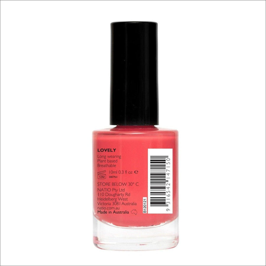 Natio Nail Colour Lovely 10ml - Cosmetics Fragrance Direct-9316542147150