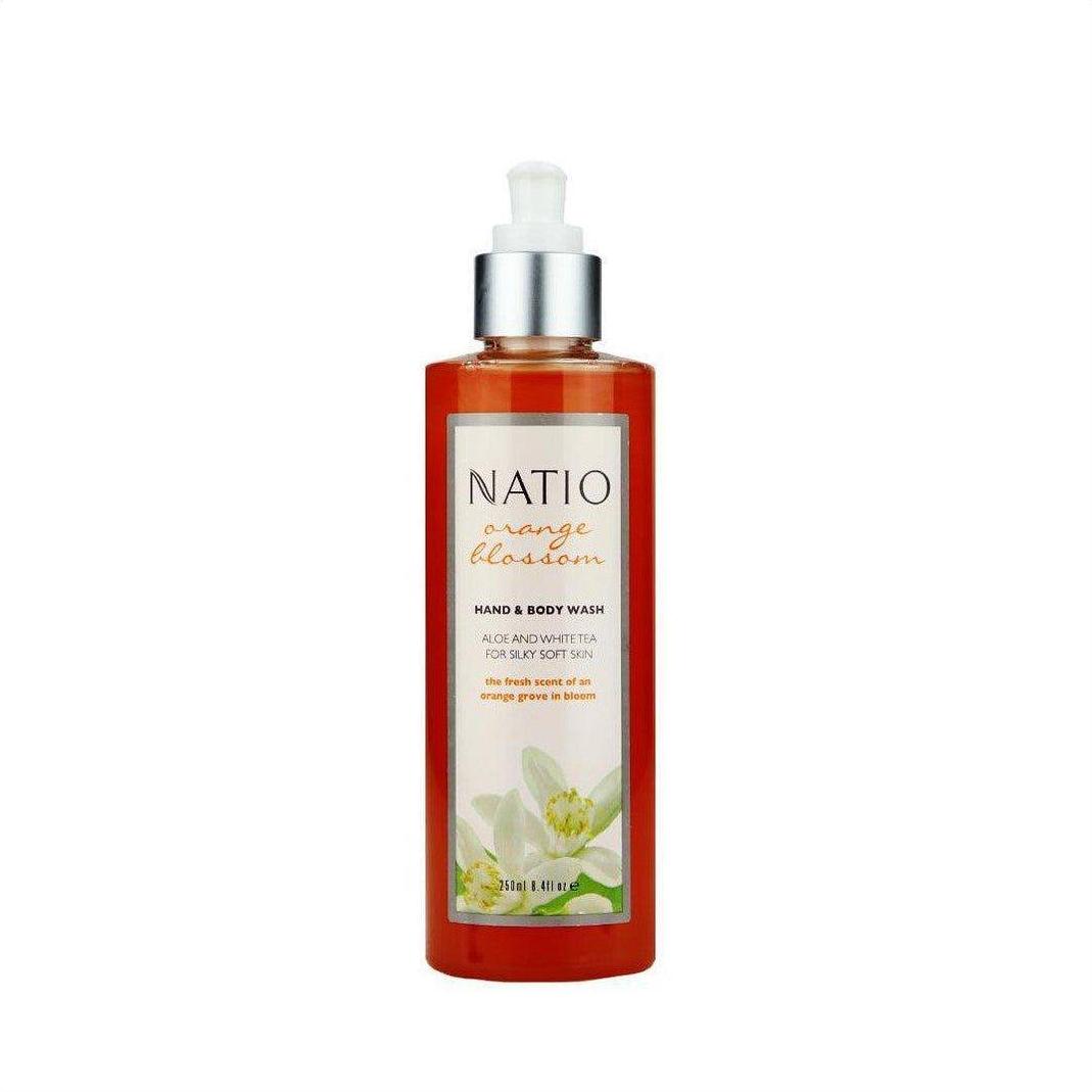 Natio Orange Blossom Hand & Body Wash 250ml - Cosmetics Fragrance Direct-62417460