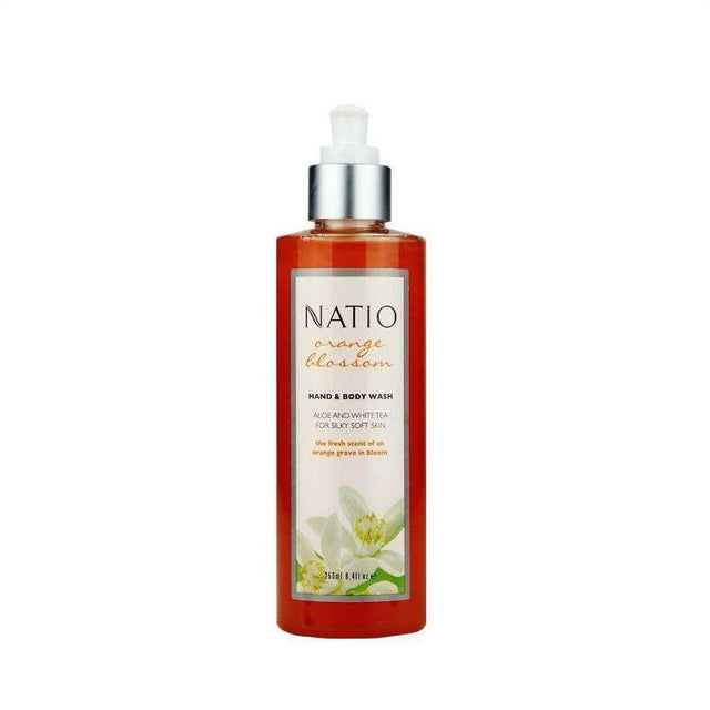 Natio Orange Blossom Hand & Body Wash 250ml - Cosmetics Fragrance Direct-62417460