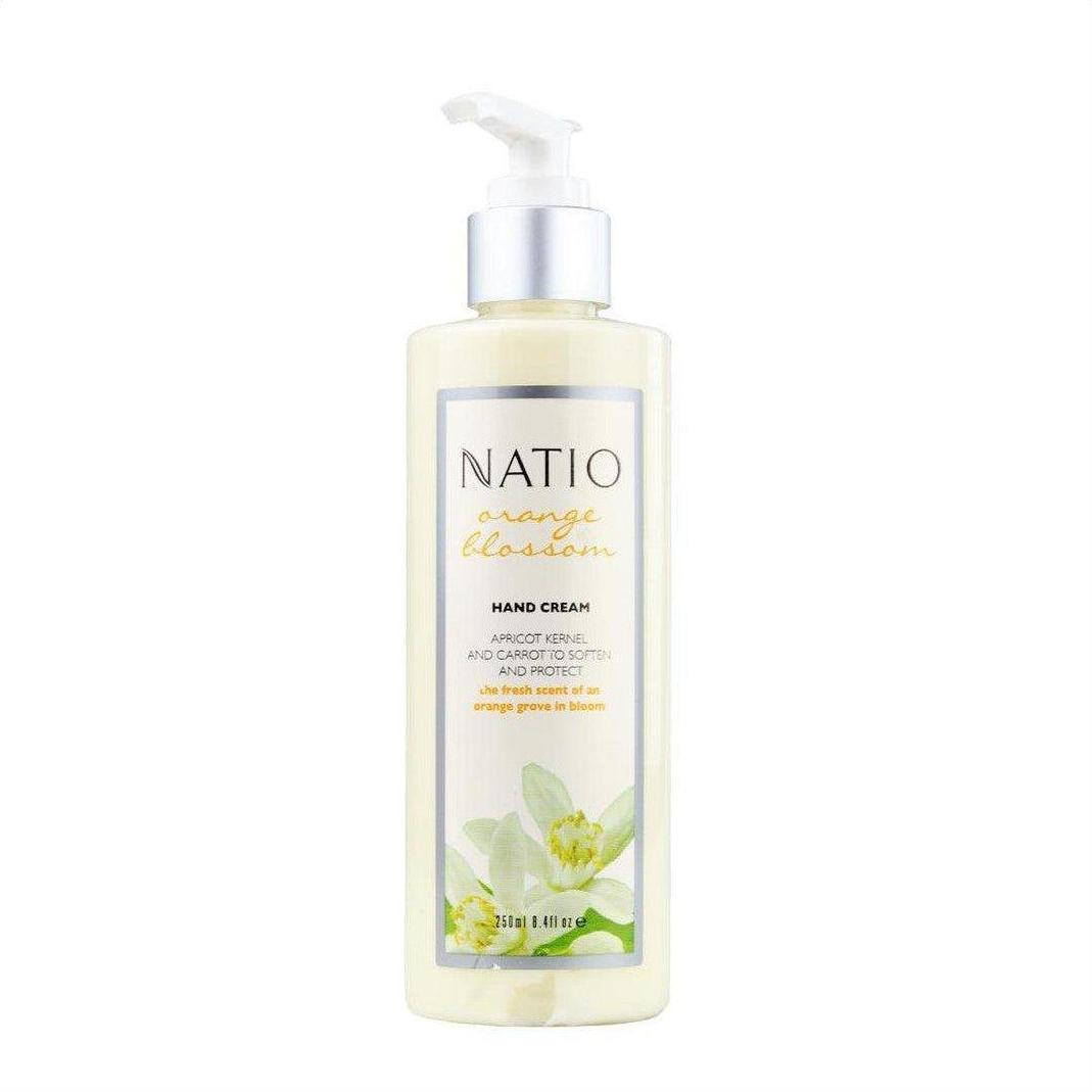 Natio Orange Blossom Hand Cream 250ml - Cosmetics Fragrance Direct-9316542133351