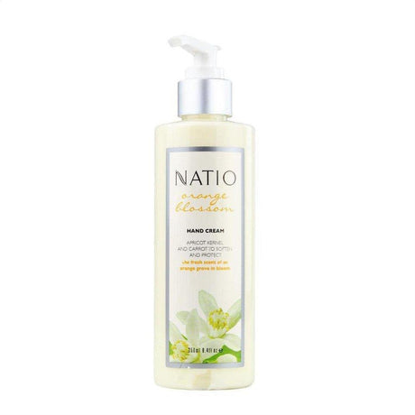 Natio Orange Blossom Hand Cream 250ml - Cosmetics Fragrance Direct-9316542133351