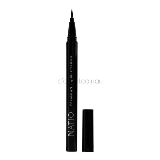 Natio Precision Liquid Eyeliner - Black 0.55g - Cosmetics Fragrance Direct-9316542140878