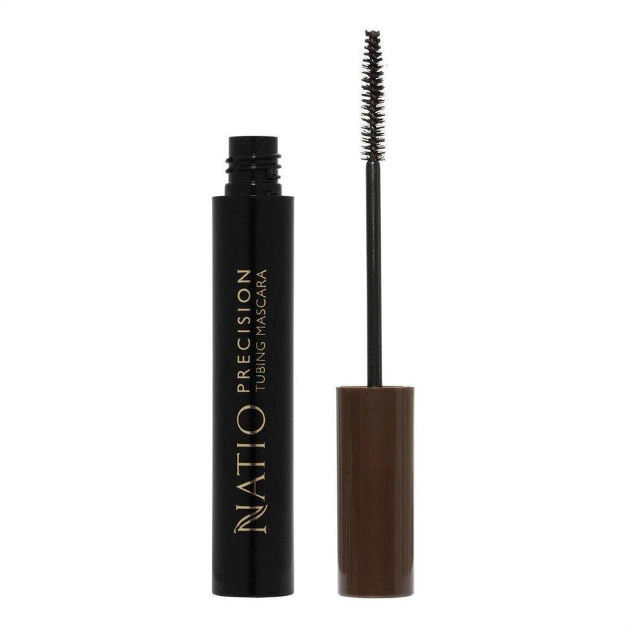 Natio Precision Tubing Mascara - Brown 7ml - Cosmetics Fragrance Direct-9316542149222