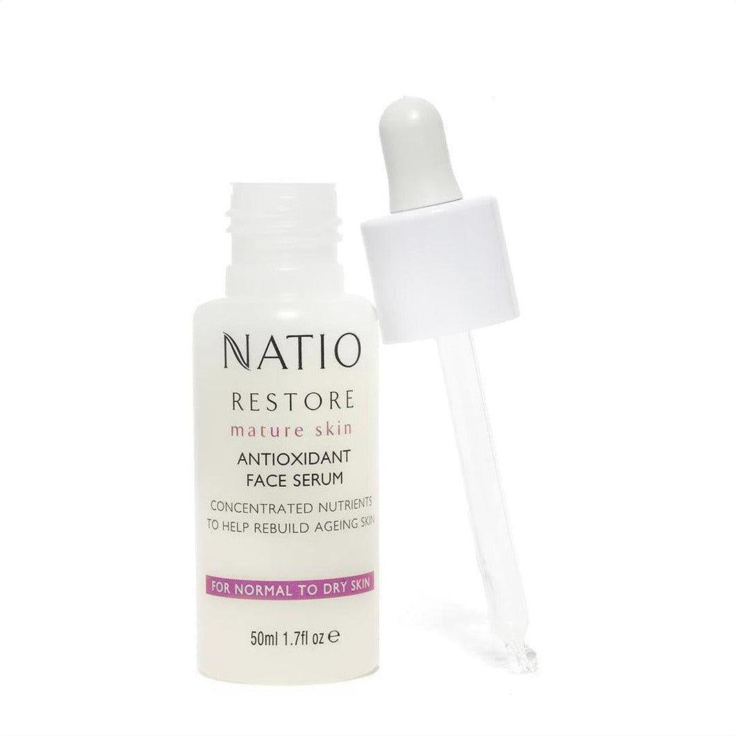 Natio Restore Antioxidant Face Serum 50ml - Cosmetics Fragrance Direct-9316542133290