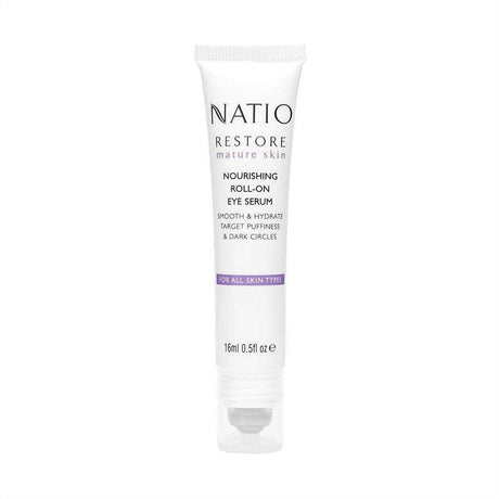 Natio Restore Nourishing Roll-On Eye Serum 16ml - Cosmetics Fragrance Direct-9316542145170
