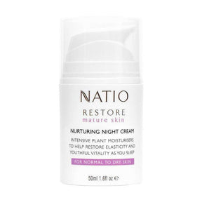 Natio Restore Nurturing Night Cream 50ml - Cosmetics Fragrance Direct-9316542133245
