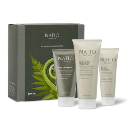 Natio River Rock Men's Skin Care Gift Set - Cosmetics Fragrance Direct-