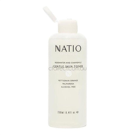 Natio Rosewater and Chamomile Gentle Skin Toner 250ml - Cosmetics Fragrance Direct-9316542110062