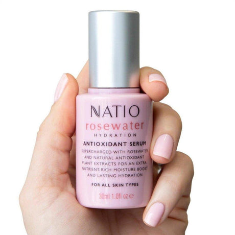 Natio Rosewater Hydration Antioxidant Serum 30ml - Cosmetics Fragrance Direct-9316542140137