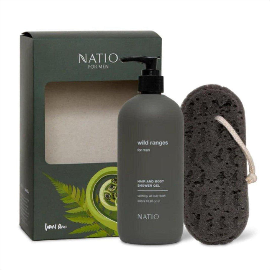 Natio Silver Fern Men's Skincare Gift Set - Cosmetics Fragrance Direct-