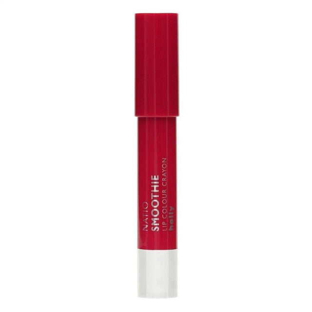 Natio Smoothie Lip Colour Crayon Holly 3g - Cosmetics Fragrance Direct-9316542132637
