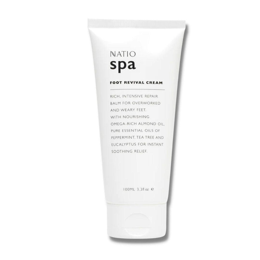 Natio Spa Foot Revival Cream 100ml - Cosmetics Fragrance Direct-9316542144654