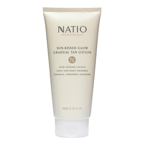Natio Sun-Kissed Glow Gradual Tan Lotion 200ml - Cosmetics Fragrance Direct-9316542119331