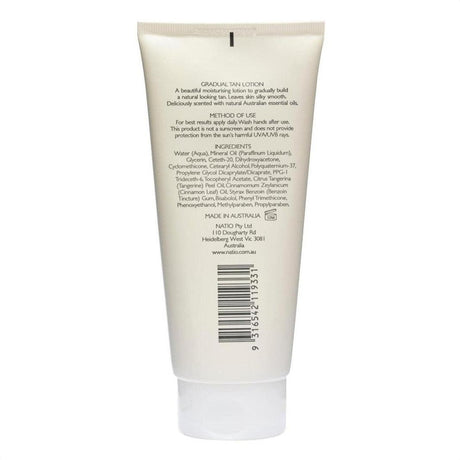 Natio Sun-Kissed Glow Gradual Tan Lotion 200ml - Cosmetics Fragrance Direct-9316542119331