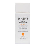 Natio Tinted Moisturiser SPF 50+ Tan 50ml - Cosmetics Fragrance Direct-9316542134426