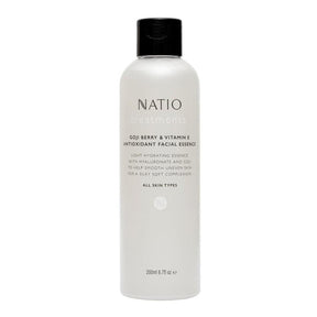 Natio Treatments Goji Berry & Vitamin E Antioxidant Facial Essence 200ml - Cosmetics Fragrance Direct-9316542145125