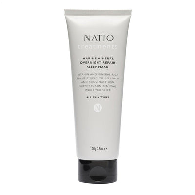 Natio Treatments Marine Mineral Overnight Repair Sleep Mask 100g - Cosmetics Fragrance Direct-9316542145064