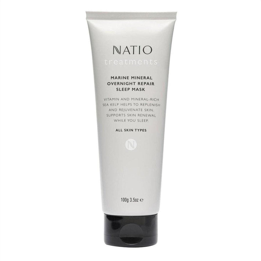 Natio Treatments Marine Mineral Overnight Repair Sleep Mask 100g - Cosmetics Fragrance Direct-9316542145064