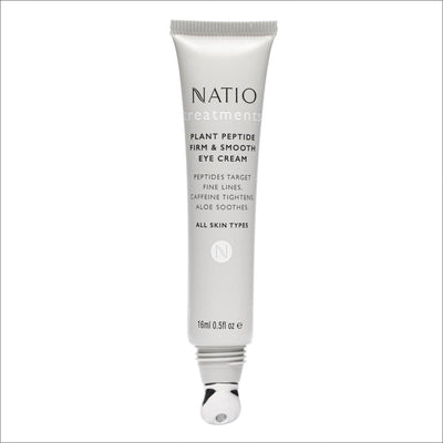 Natio Treatments Plant Peptide Firm & Smooth Eye Cream 16ml - Cosmetics Fragrance Direct-9316542145057