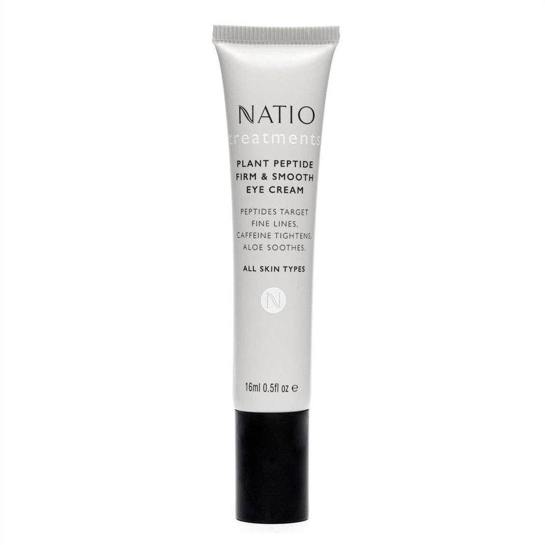 Natio Treatments Plant Peptide Firm & Smooth Eye Cream 16ml - Cosmetics Fragrance Direct-9316542145057