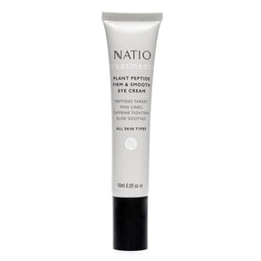 Natio Treatments Plant Peptide Firm & Smooth Eye Cream 16ml - Cosmetics Fragrance Direct-9316542145057